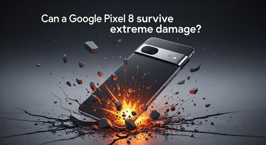Can a Google Pixel 8 survive extreme damage?