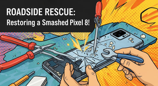 Roadside Rescue: Restoring a Smashed Pixel 8!