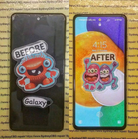 Is Samsung A52 screen Gorilla Glass?