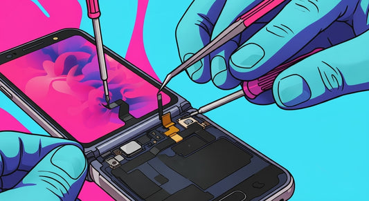 The hardest phone screen repair: The Samsung Galaxy Z Flip 5