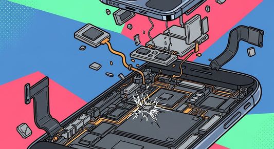 UNSEEN DAMAGE! Teardown of a Dropped iPhone