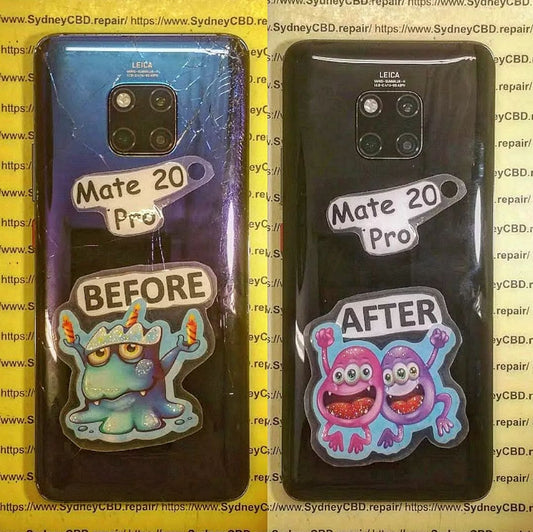 Does the back come off a Huawei Mate 20 Pro phone?