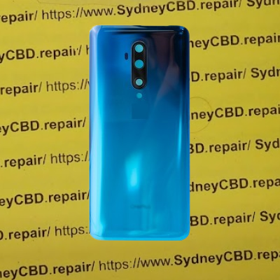 What is the back of OnePlus 7T Pro made of?