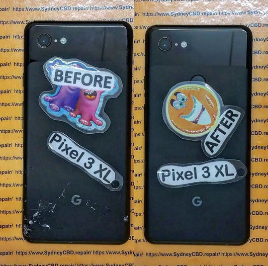 Does Pixel 3 XL have glass back?