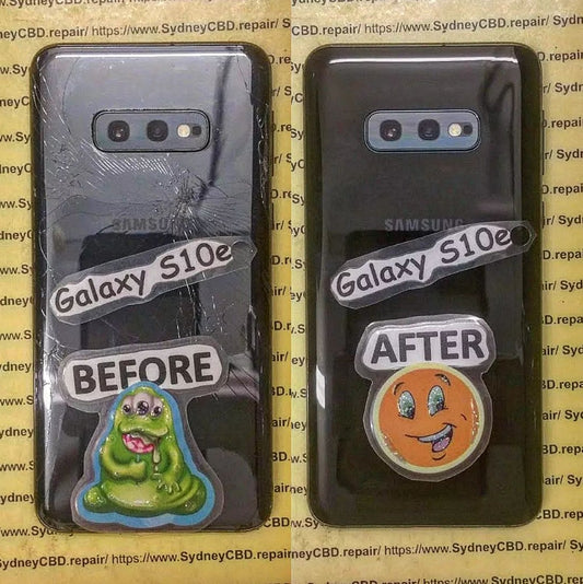 Can you replace Samsung S10e back glass?