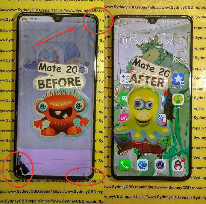 Huawei Mate 20 Screen Replacement