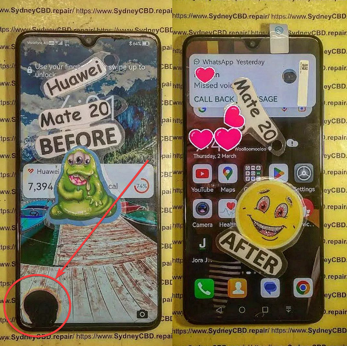 Huawei Mate 20 Screen Replacement