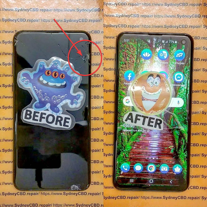 Samsung Galaxy S10e Screen Replacement