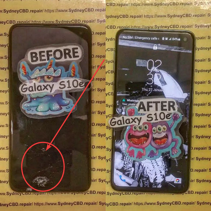 Samsung Galaxy S10e Screen Replacement