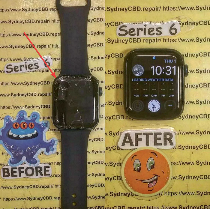 Apple Watch Series 7 Screen Replacement