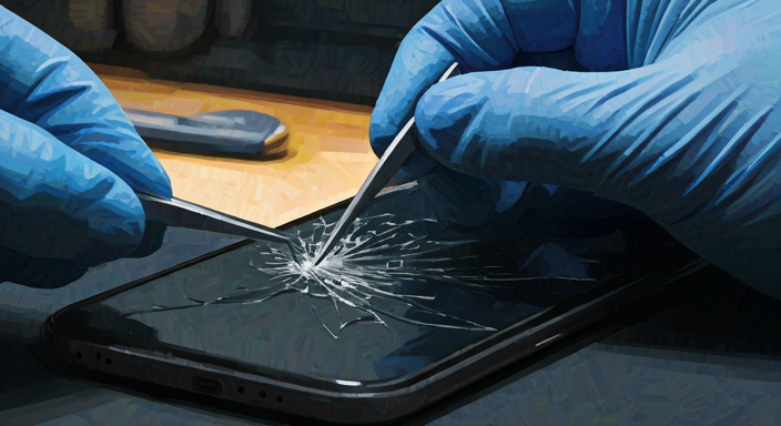 ASMR: Restoring a Heavily Damaged Samsung S25 Ultra Screen