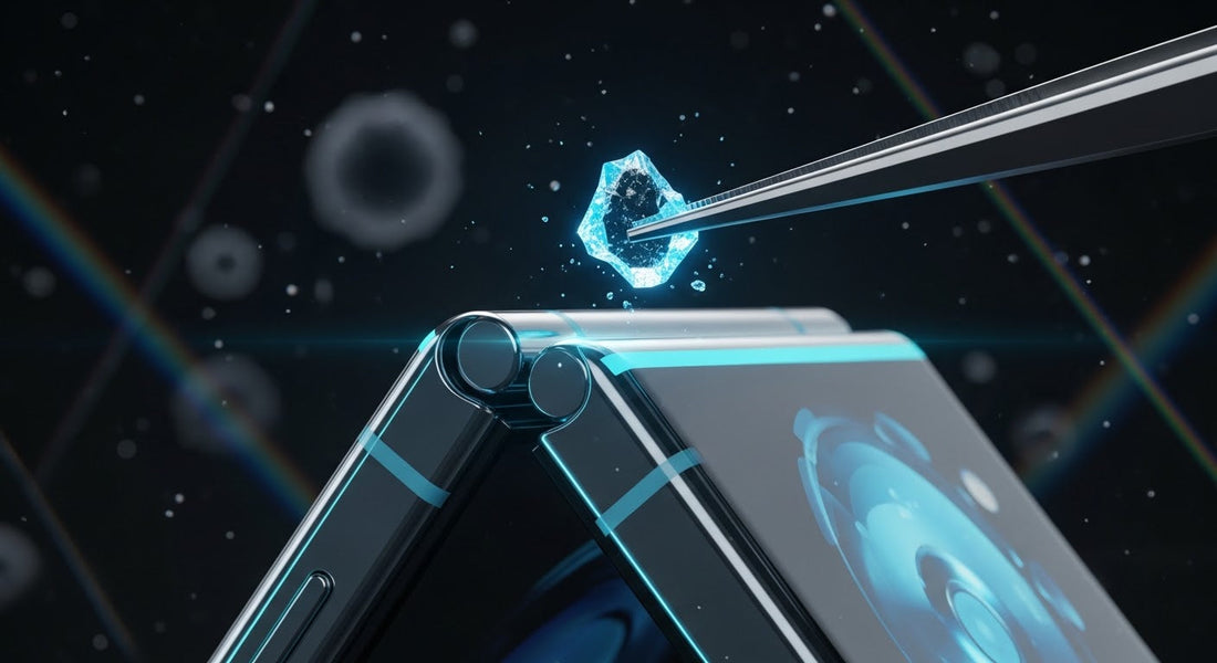 BEYOND THE SCREEN! Fixing Hidden Hinge Debris on Galaxy Z Flip 7