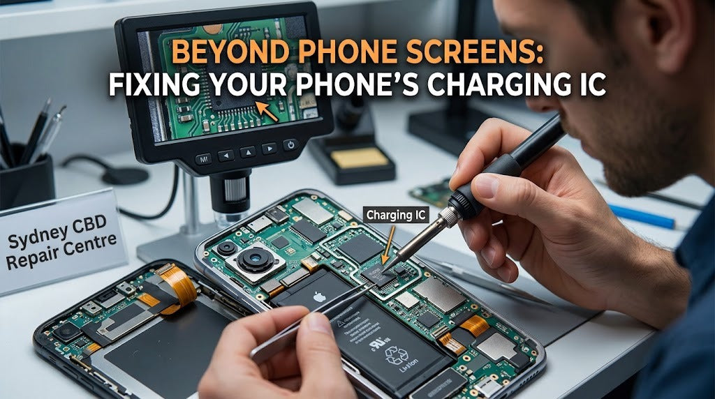 Beyond Phone Screens: Fixing Your Phone's Charging IC