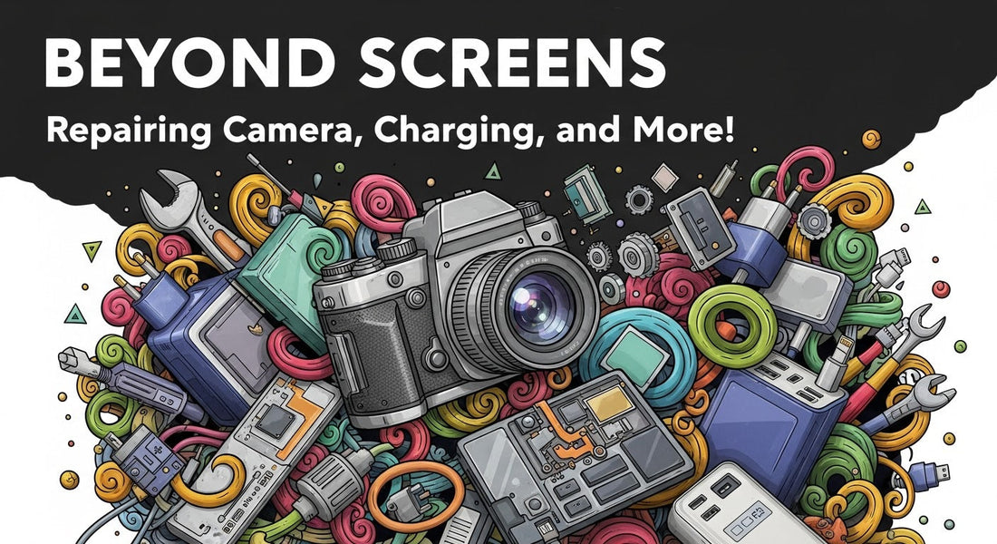 Beyond Screens: Repairing Camera, Charging, and More!
