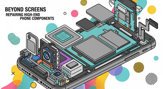 Beyond Screens: Repairing High-End Phone Components