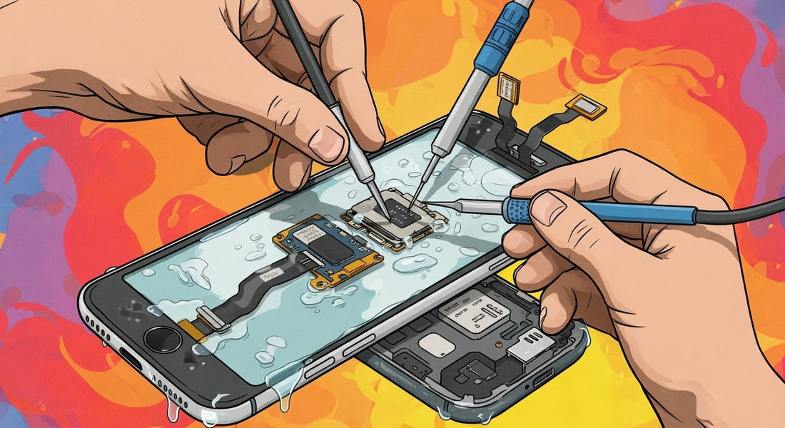 Bringing a "Dead" Water-Damaged Phone Back to Life