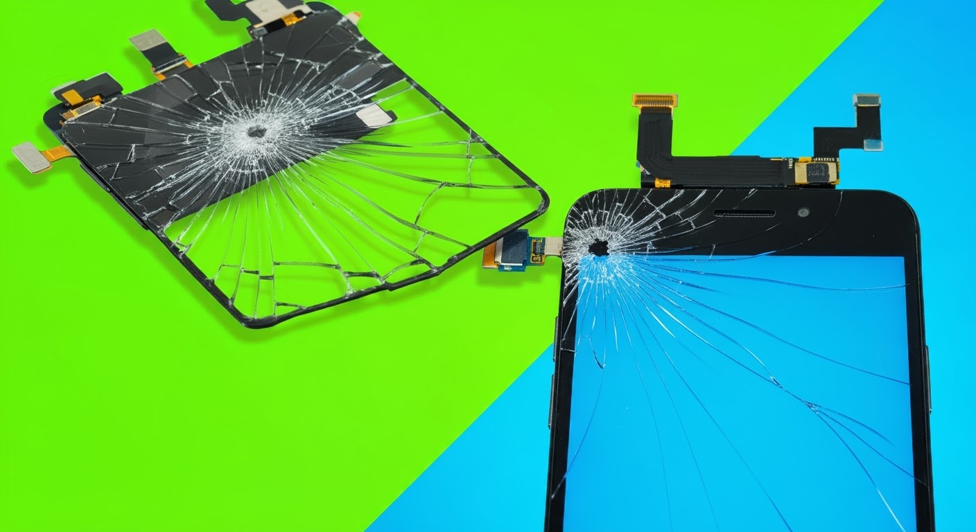 Broken Screen, But Digitizer Works? Repairing Only the LCD – Sydney CBD ...