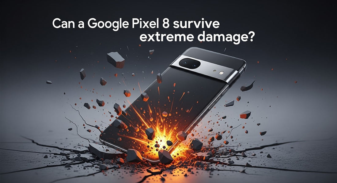 Can a Google Pixel 8 survive extreme damage?