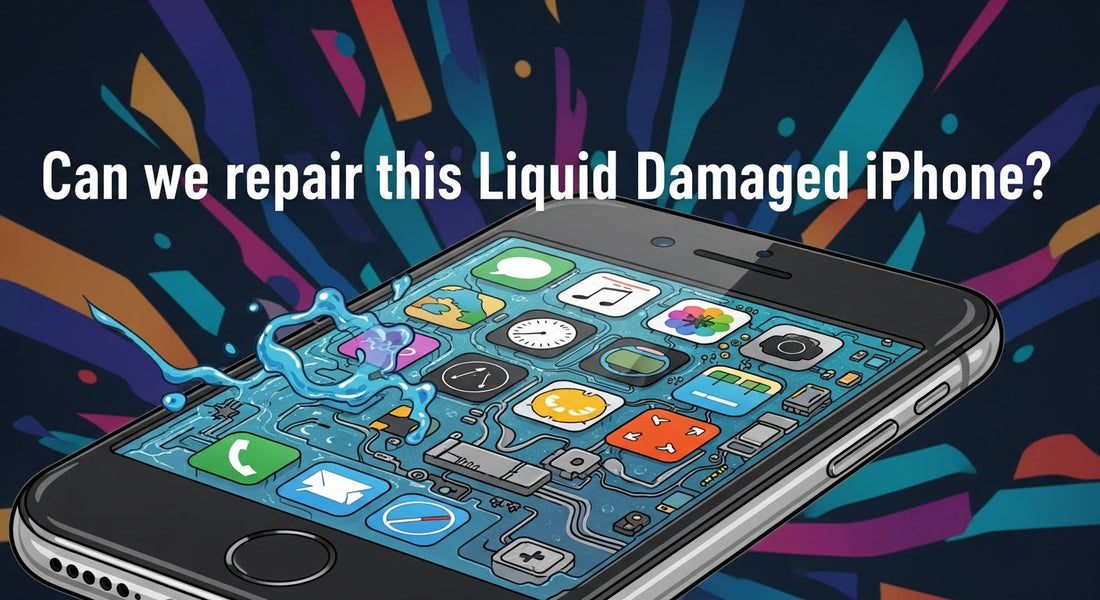 Can we repair this Liquid Damaged iPhone?
