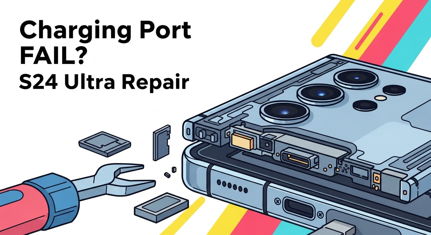 Charging Port FAIL? S24 Ultra Repair – Sydney CBD Repair Centre