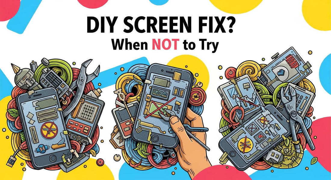 DIY SCREEN FIX? When NOT to Try