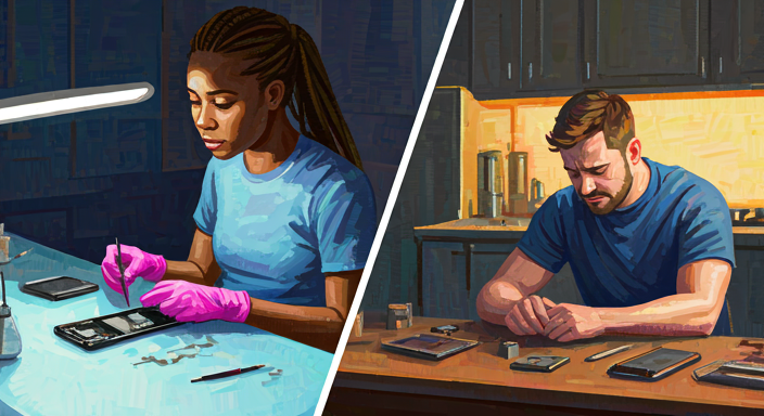 DIY vs. Pro Repair: When is it truly worth replacing a phone?