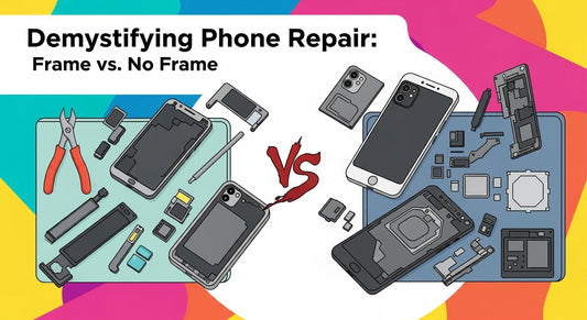 Demystifying Phone Repair: Frame vs. No Frame