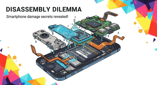 Disassembly Dilemma: Smartphone water damage secrets revealed!