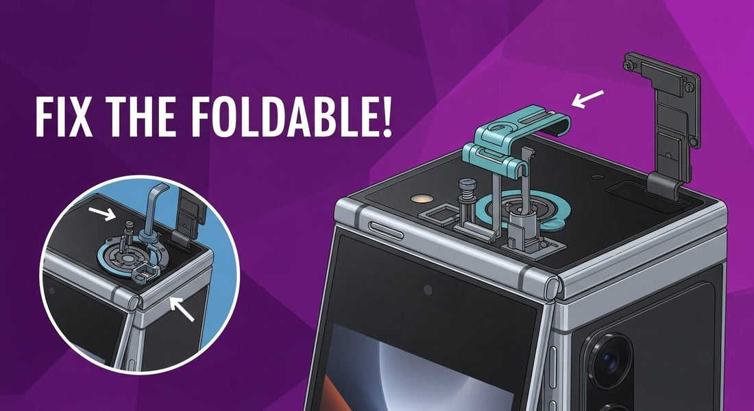 FIX THE FOLDABLE! Samsung Galaxy Z Flip 5 Hinge Repair