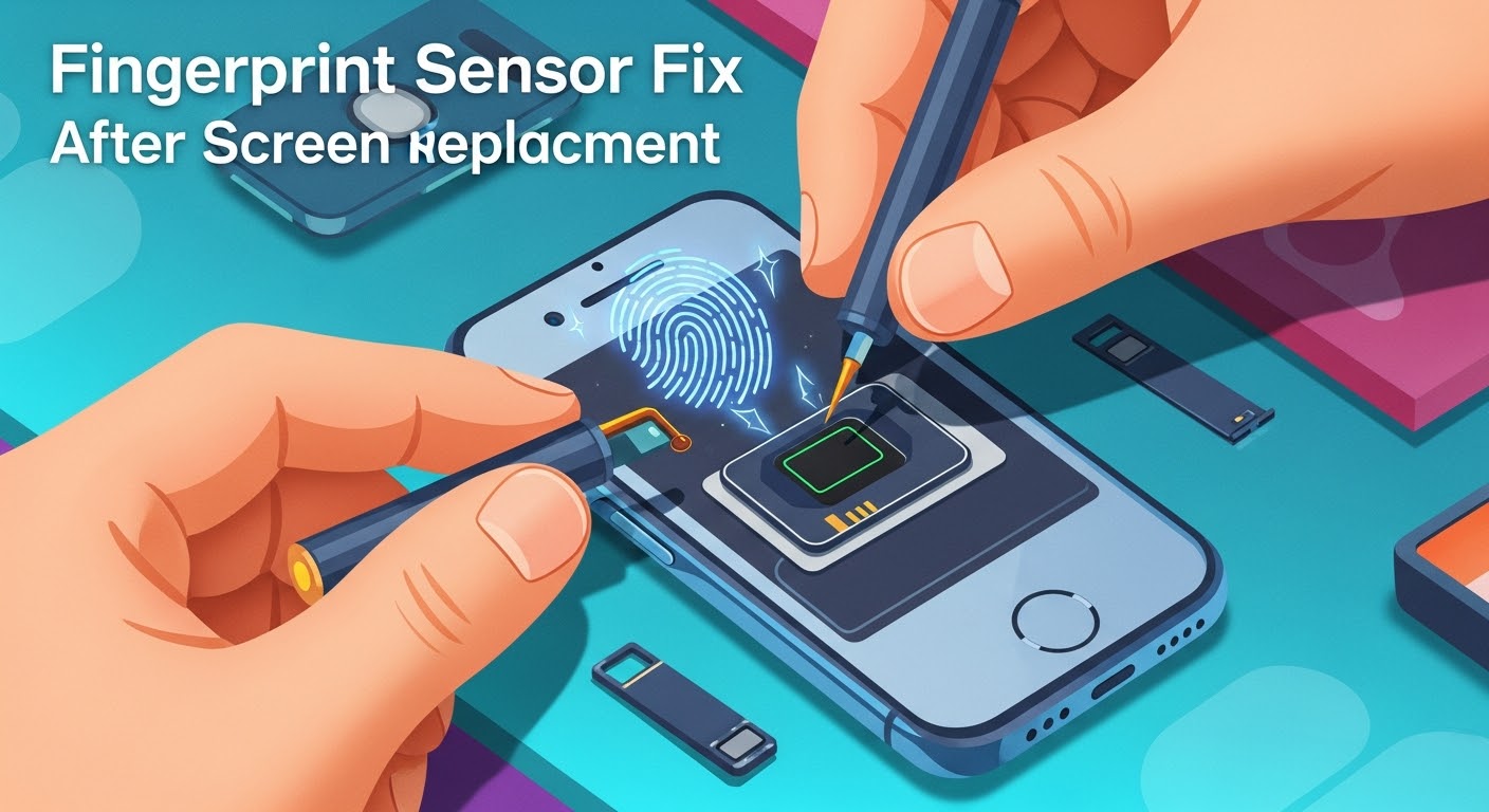 Sensor Fixer Fingerprint Sensor Fix After Screen Replacement – Sydney CBD Repair Centre