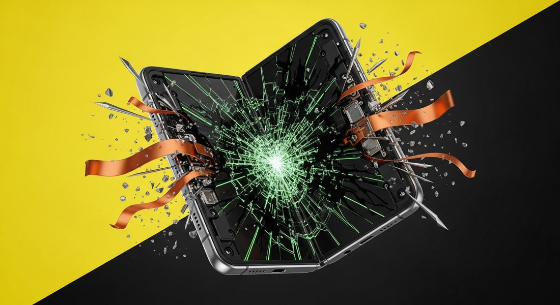 Fixing a Galaxy Z Fold 5 With Catastrophic Hinge and Inner Screen Damage