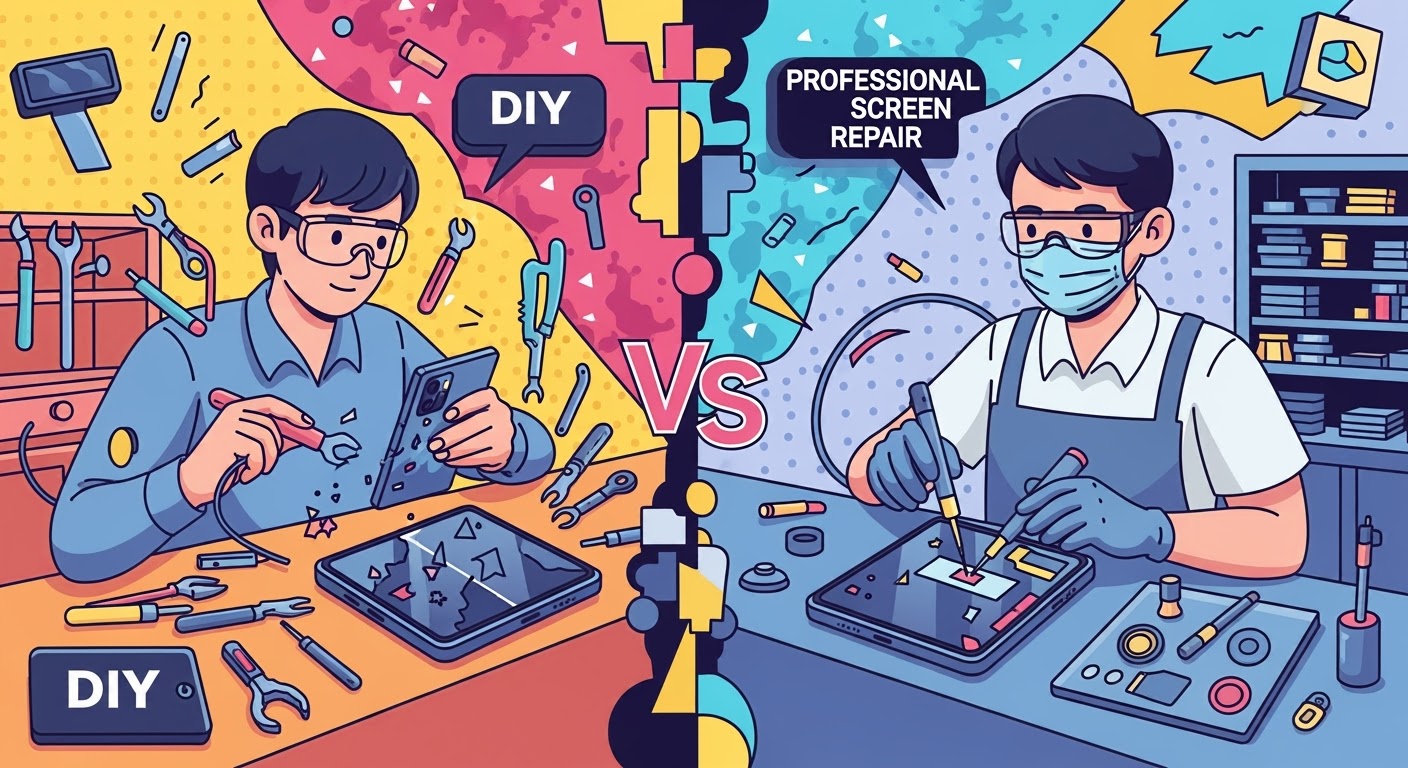 Foldable Screen Fix: DIY vs. Pro Repair! – Sydney CBD Repair Centre