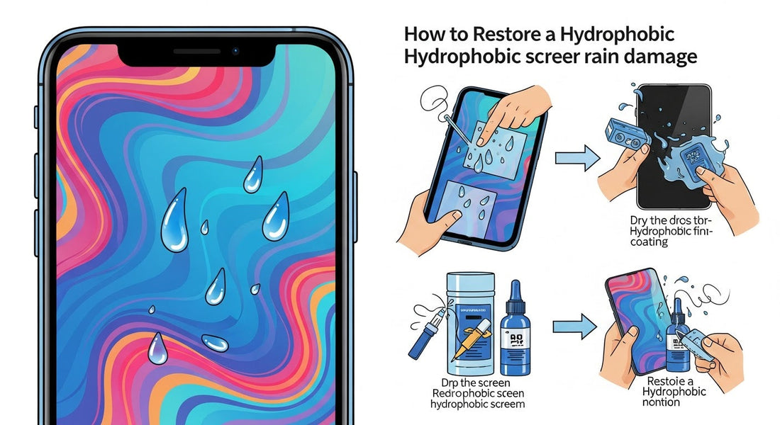 Hydrophobic Phone Repair: After-Rain Screen Restoration Guide