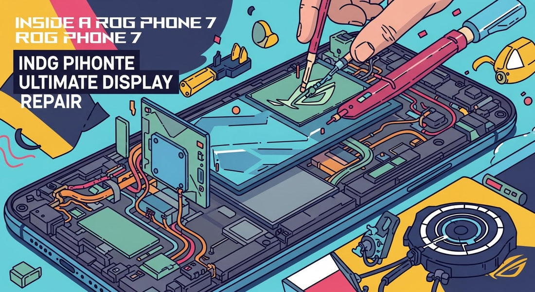 Inside a ROG Phone 7 Ultimate Display Repair