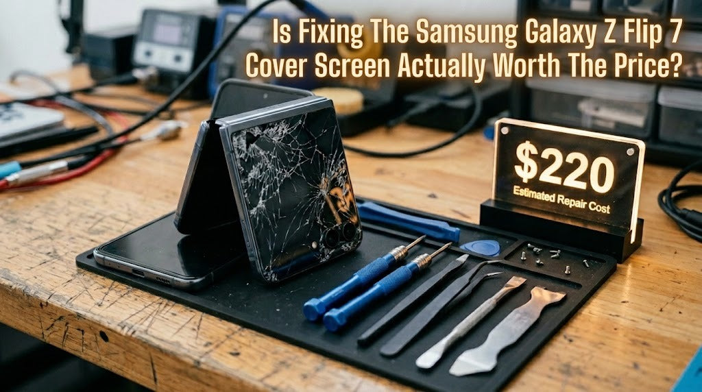 Is Fixing The Samsung Galaxy Z Flip 7 Cover Screen Actually Worth The Price?