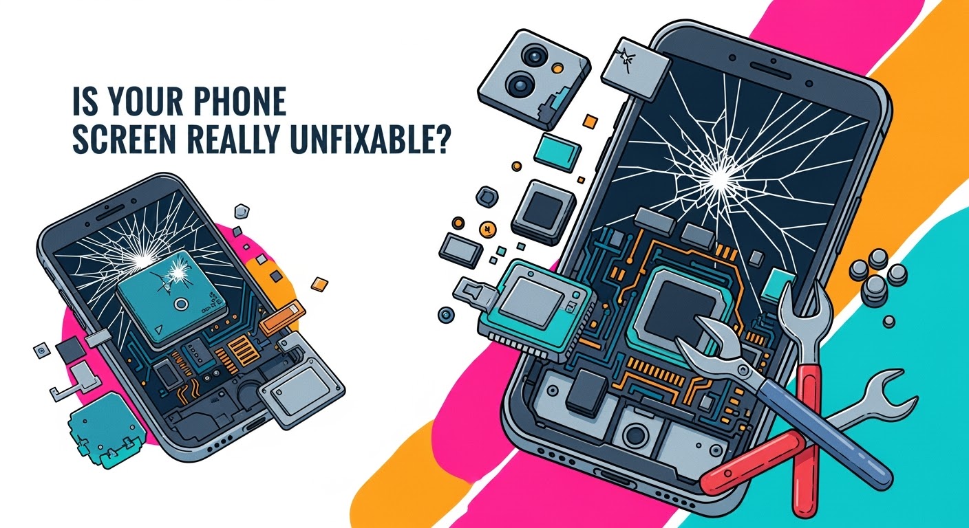 Is Your Phone Screen Really Unfixable? – Sydney CBD Repair Centre