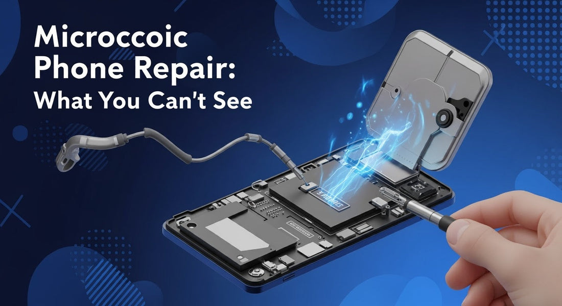 Microscopic Phone Repair: What You Can't See