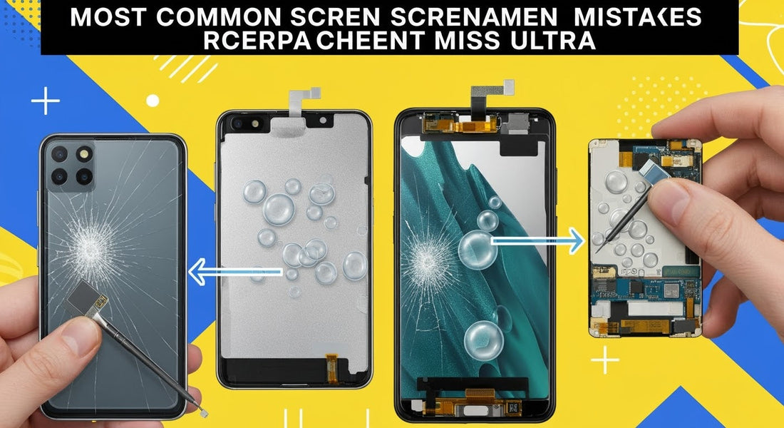 Most common screen replacement mistakes for Samsung Galaxy S23 Ultra