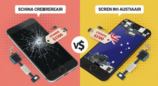 Phone screen repair cost comparison: China vs. Australia