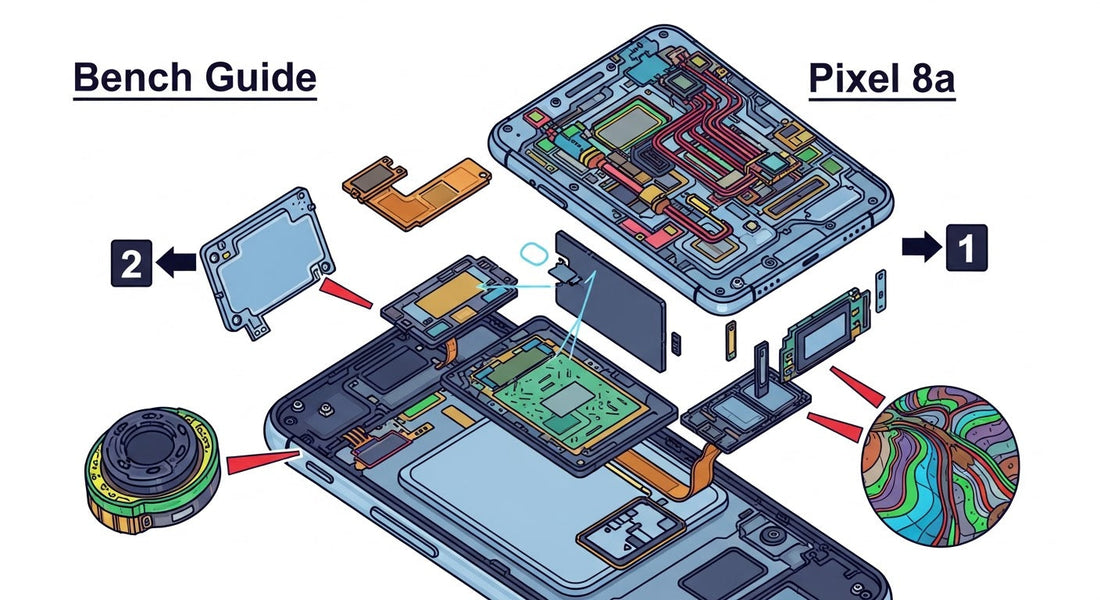 Pixel 8a Screen Replacement: A Detailed Bench Guide