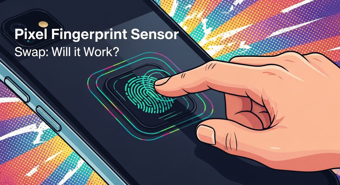 Pixel Fingerprint Sensor Swap: Will it Work?