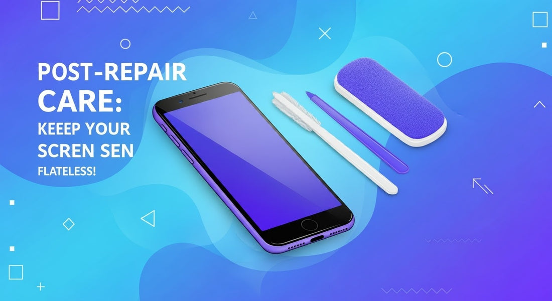 Post-Repair Care: Keep Your Screen Flawless!