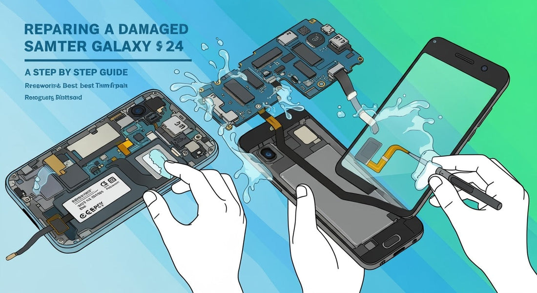 Repairing A Water Damaged Samsung Galaxy S24: A Step by Step Guide