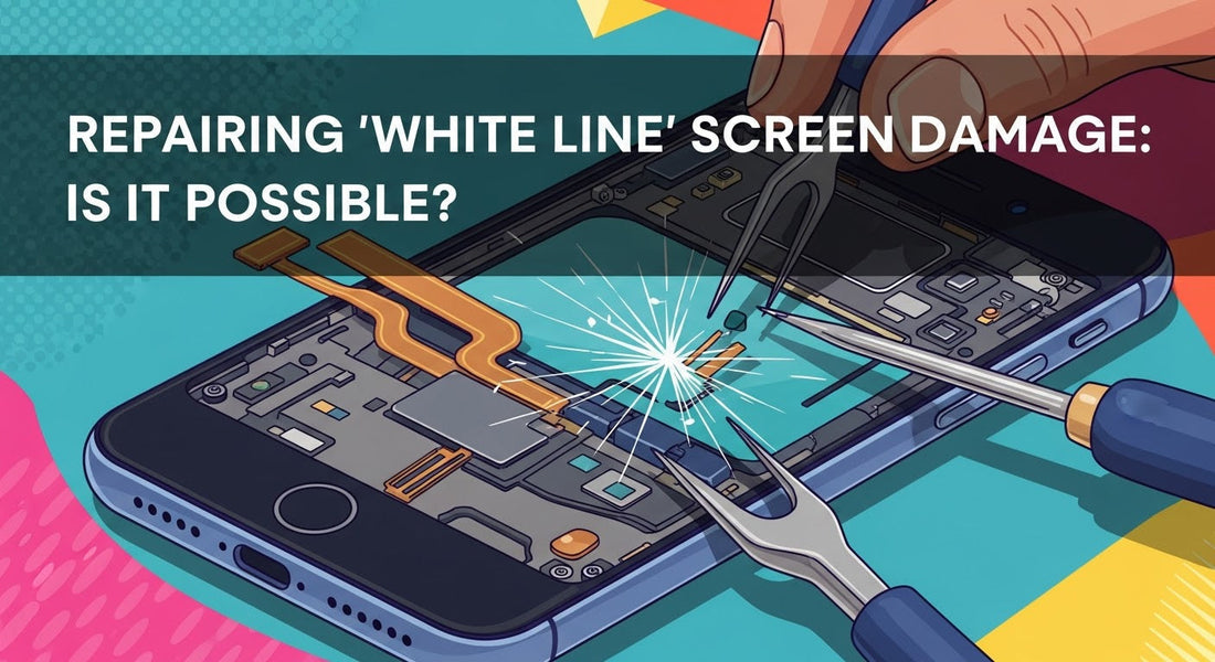 Repairing "White Line" Screen Damage: Is It Possible?