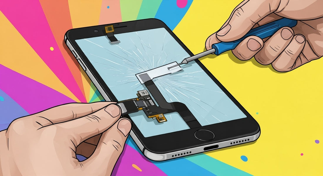 Replacing A Screen With A Broken Digitizer