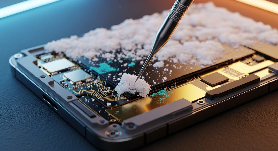 Rescuing a Saltwater Damaged Samsung Galaxy S25 Ultra: Professional Component Level Cleaning
