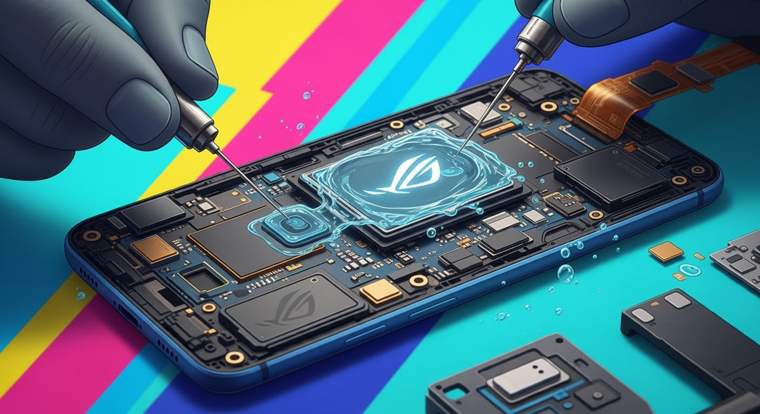 Restoring a Water-Damaged Gaming Phone: ROG Phone