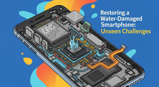 Restoring a Water-Damaged Smartphone: The Unseen Challenges