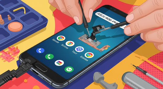 Restoring an ASUS ROG Phone 7 display