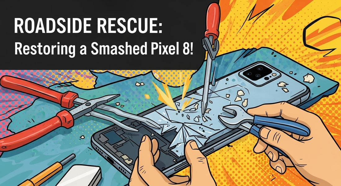 Roadside Rescue: Restoring a Smashed Pixel 8!